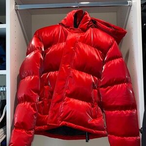 Super Puff Shorty - Liquid Shine - Red